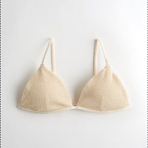 Hollister Scrunch Triangle Bikini Top